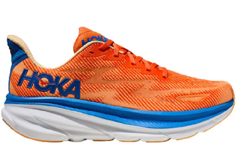 Hoka One One Men's Clifton 9 Vibrant Orange/Impala